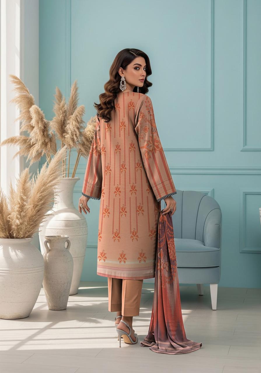 Dhanak Printed 3pc D#8